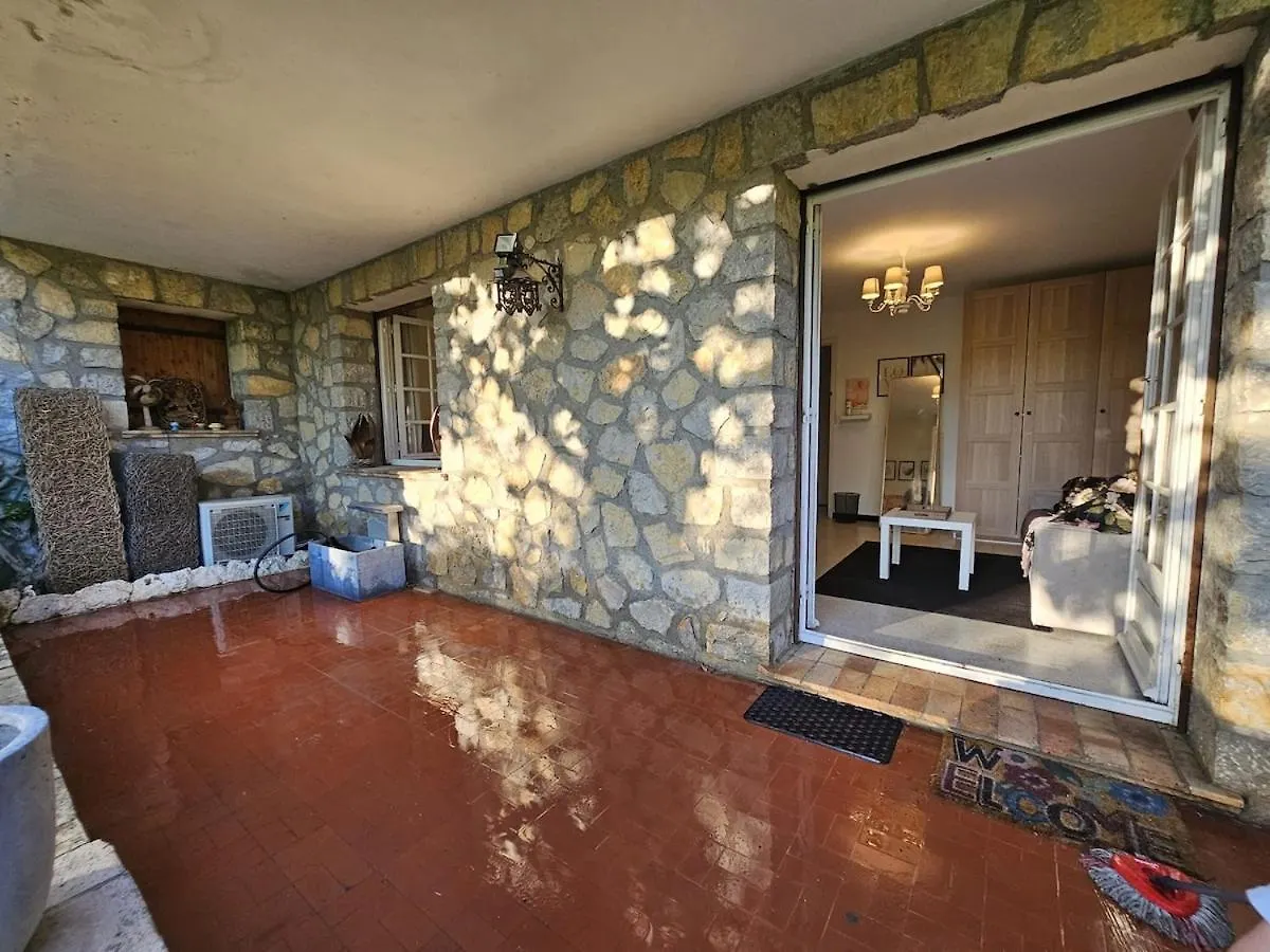 Rez-De-Villa - Piscine Chauffee & Jardin- Salon Avec Canape Lit, Cuisine Et 2 Chambres Mougins France